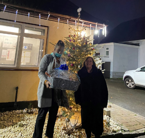 Datchet Branch Donates Christmas Hampers