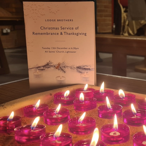 All Saints Lightwater Christmas Remembrance Service