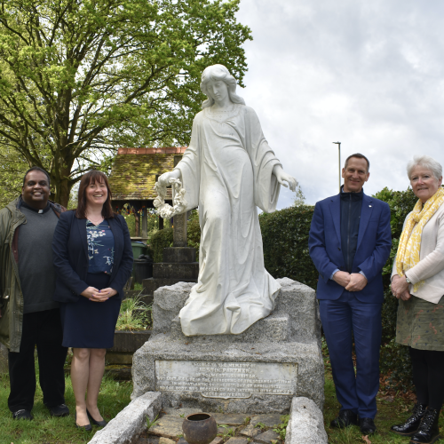 Historic Memorial Meticulously Restored at St Mary’s Churchyard